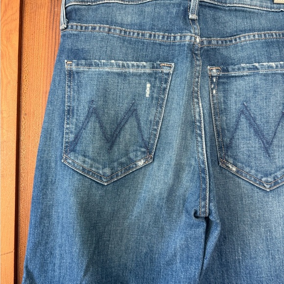 MOTHER The TomCat Roller Flare High-Rise Jeans 27 - Picture 4 of 9